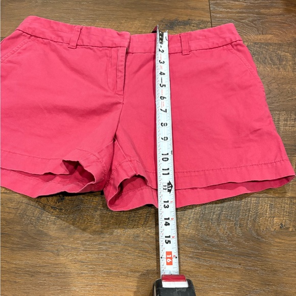 Ann Taylor LOFT Pink Shorts Vibrant Cotton Blend size 4 - Picture 2 of 7